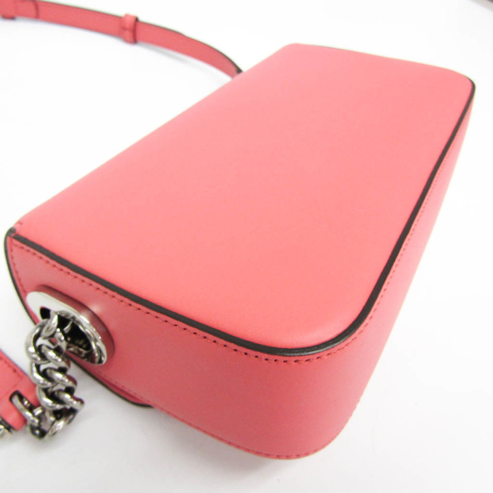 GUCCI Authentic Pink Leather Shoulder Bag - Picture 5 of 15